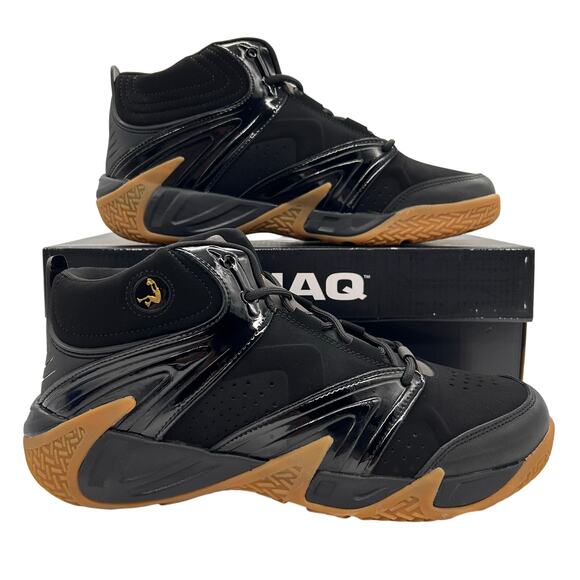 Shaq Devastator Shaquille O'Neal Mid Athletic Sneaker Shoes Black Men Size US 11 - Picture 1 of 8